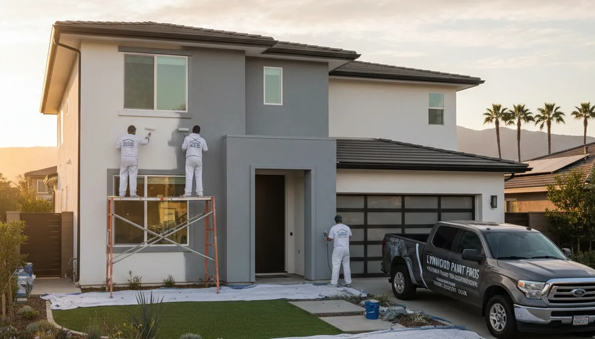 House painting service in Los Angeles, CA for residential exterior and interior painting projects